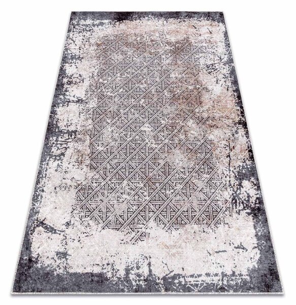 DW Sivý protišmykový vintage koberec Miri Rozmer: 160x220 cm