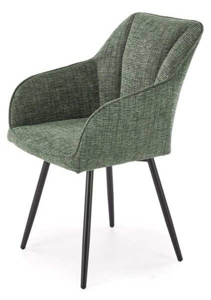 Halmar Jedálenská stolička / kreslo K576 olivová