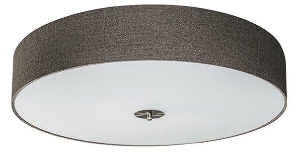 Inteligentné stropné svietidlo taupe 70 cm vrátane 6 WiFi žiaroviek A60 - Drum Jute