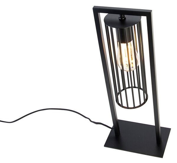Inteligentná moderná stolná lampa čierna vrátane Wifi ST64 - Balenco Wazo