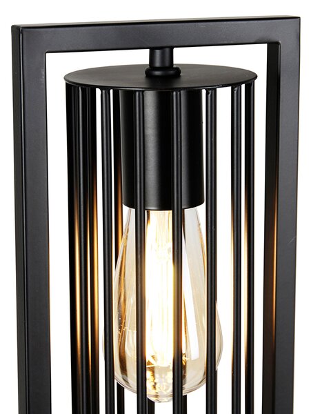 Inteligentná moderná stojaca lampa čierna vrátane WiFi ST64 - Balenco Wazo