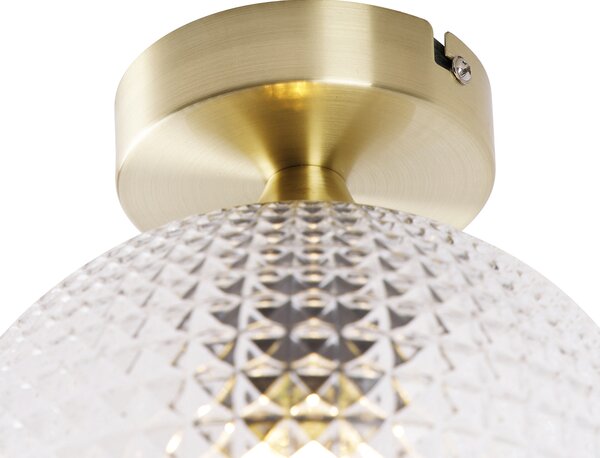 Inteligentné stropné svietidlo Art Deco mosadz vrátane Wifi A60 - Sphere