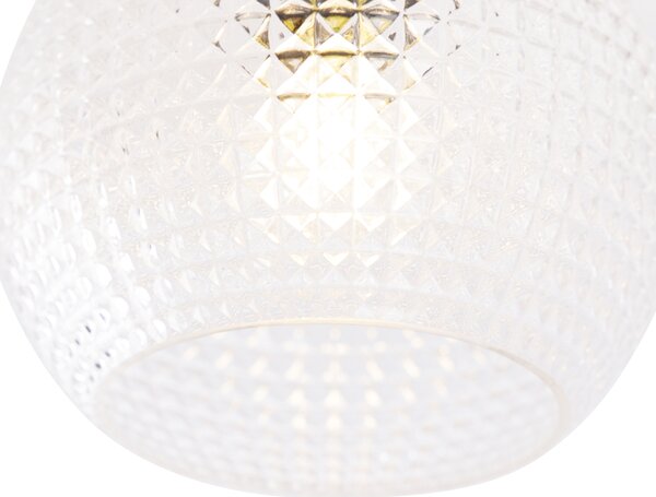 Inteligentné stropné svietidlo Art Deco mosadz vrátane Wifi A60 - Sphere
