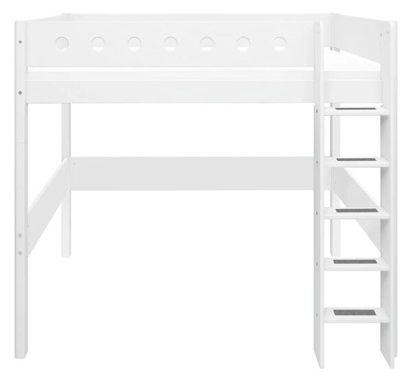 VYVÝŠENÁ POSTEĽ 90/200 cm, biela Flexa - Späť do školy
