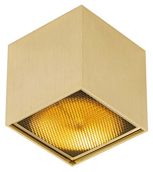 Dizajnové bodové svetlo zlaté - Box Honey