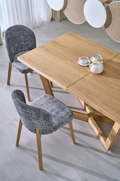 Halmar Rozkladací jedálenský stôl MASSIVE 3 160(250)x90 dub prírodný