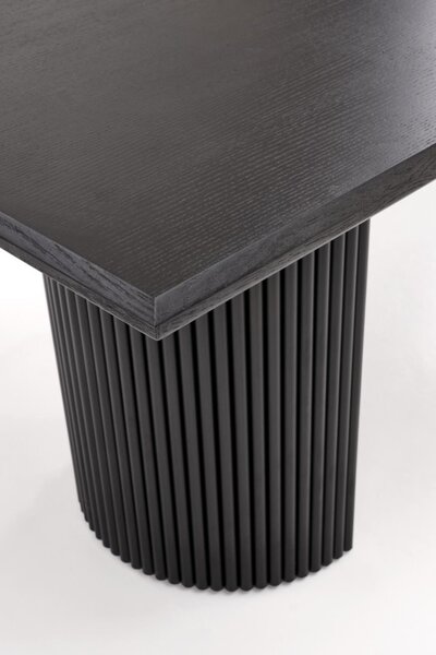 Halmar Rozkladací jedálenský stôl BOLERO 160(250)x90 dub prírodný/čierna