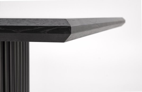 Halmar Rozkladací jedálenský stôl BOLERO 160(250)x90 dub prírodný/čierna