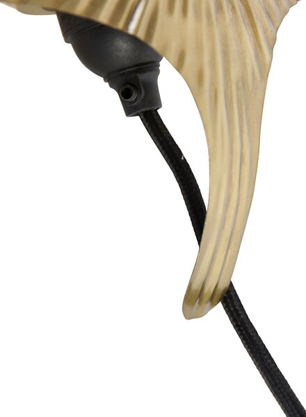 Orientálna nástenná lampa mosadz - Louka