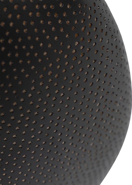 Inteligentné stropné svietidlo čierne a zlaté 40 cm vrátane Wifi G95 - Radiance