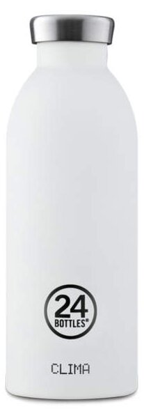 24Bottles Fľaša na vodu Clima 0.5l, stone ice white