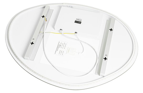 Kúpeľňové zrkadlo 80 cm vrátane LED 3-stupňové stmievateľné s dotykom - Biba