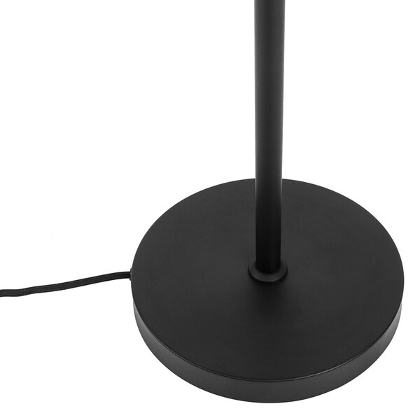 Inteligentná stojaca lampa čierna nastaviteľná vrátane 3 Wifi P45 - Mesh