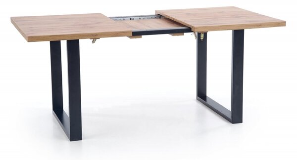 Halmar Rozkladací jedálenský stôl VENOM 160(210)x90 dub wotan