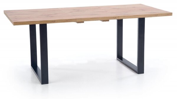Halmar Rozkladací jedálenský stôl VENOM 160(210)x90 dub wotan