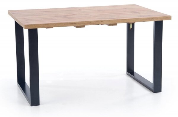 Halmar Rozkladací jedálenský stôl VENOM 160(210)x90 dub wotan