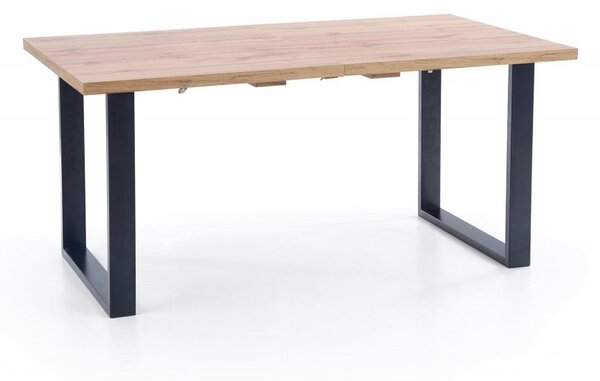 Halmar Rozkladací jedálenský stôl VENOM 135(185)x85 dub wotan