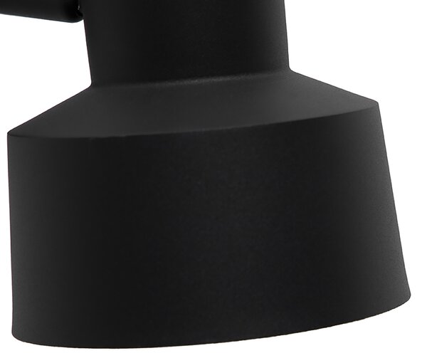 Inteligentná nástenná lampa čierna vrátane Wifi A60 - Chappie
