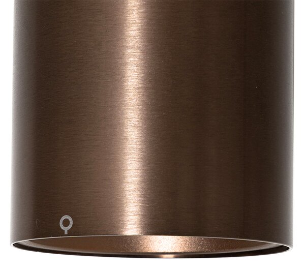 Moderné bodové svetlo tmavá bronz - Deep