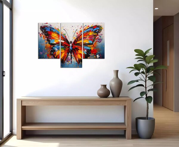 Obraz na stenu Farebný motýlik
