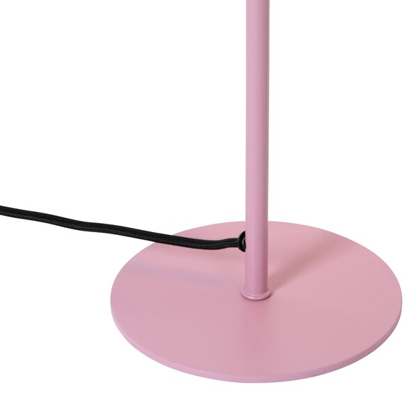Dizajnová stolová lampa ružová - Triangolo