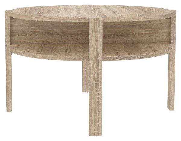 KONFERENČNÝ STOLÍK, dub sonoma, kompozitné drevo, 74,4/74,4/45,5 cm Hom`in - Stolíky do obývačky