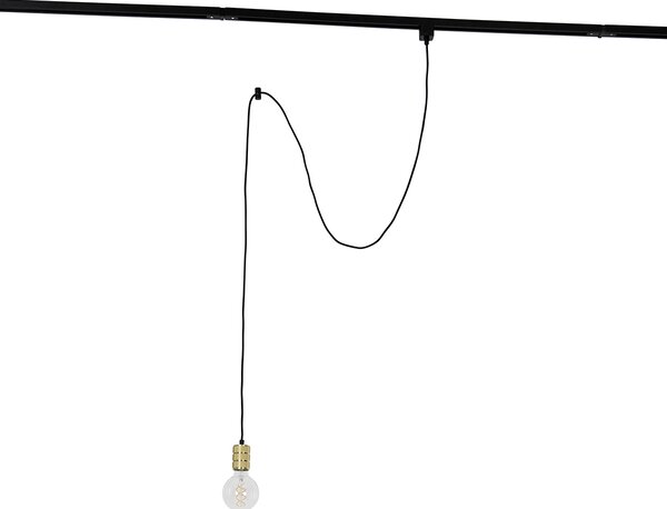 Závesná lampa so závesom na koľajnicu zlatá - Iconic Cavalux