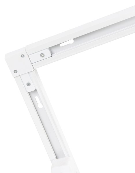 1-fázový koľajnicový systém so 6 nastaviteľnými bielymi reflektormi - Magnax Jeana