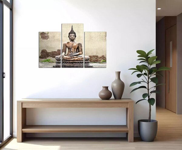 Obraz na plátne Sediaci Budha