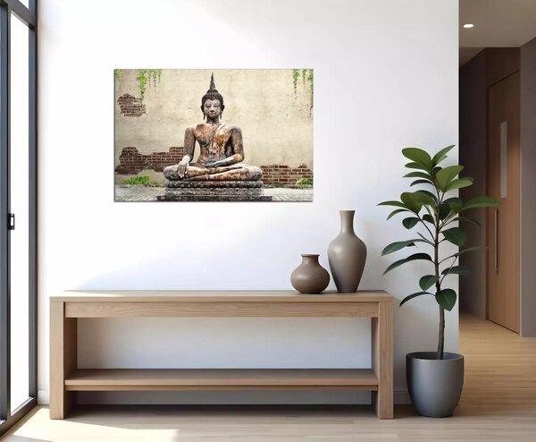 Obraz na plátne Sediaci Budha