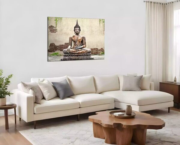 Obraz na plátne Sediaci Budha