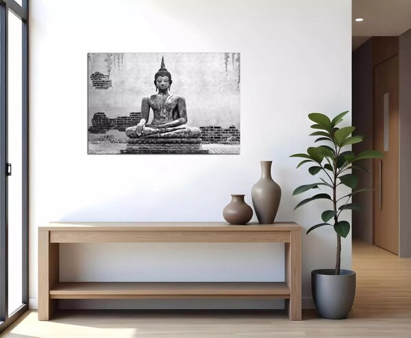 Moderný obraz Sediaci Budha