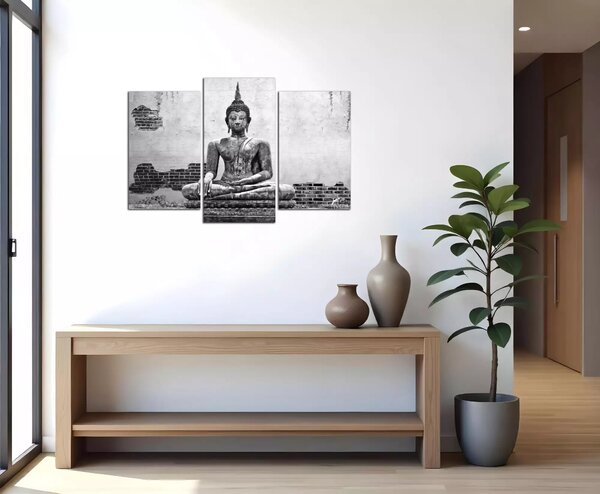 Moderný obraz Sediaci Budha