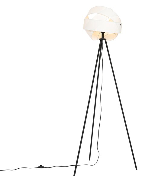 Moderná stojaca lampa biela - Cloth