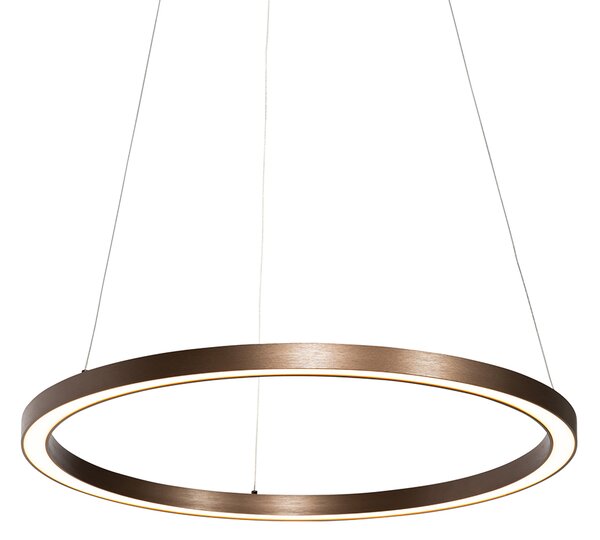 Závesné svietidlo bronzové 60 cm vrátane LED 3-stupňovo stmievateľné - Girello