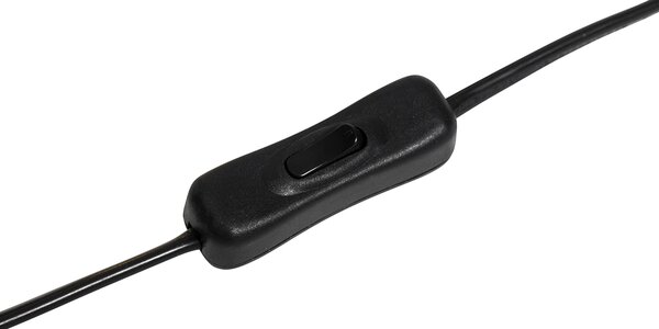 Dizajnová stolná lampa čierna keramická 16 cm bez tienidla - Alisia