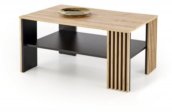 Halmar Konferenčný stolík FEMINA dub artisan/čierny