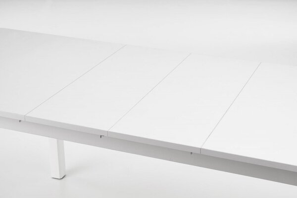 Halmar Rozkladací jedálenský stôl FLORIAN 160(228)x90 biely