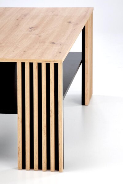 Halmar Konferenčný stolík FEMINA dub artisan/čierny