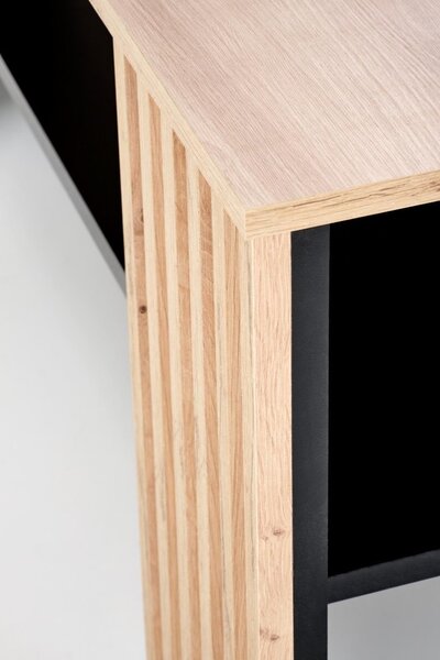 Halmar Konferenčný stolík FEMINA dub artisan/čierny