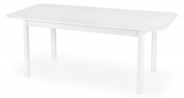 Halmar Rozkladací jedálenský stôl FLORIAN 160(228)x90 biely