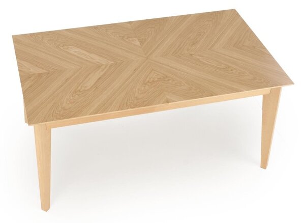 Halmar Rozkladací jedálenský stôl EDMONDO 160(240)x90 dub prírodný