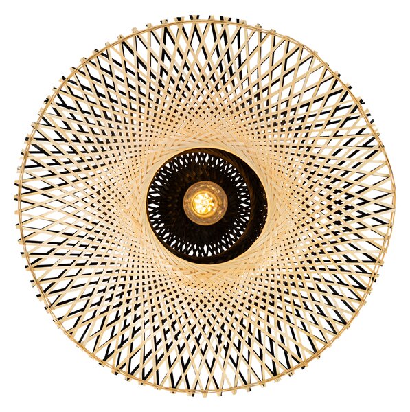 Orientálne vonkajšie stropné svietidlo bambus 50 cm IP44 - Rina