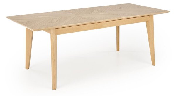 Halmar Rozkladací jedálenský stôl EDMONDO 160(240)x90 dub prírodný