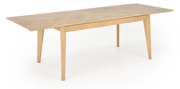 Halmar Rozkladací jedálenský stôl EDMONDO 160(240)x90 dub prírodný