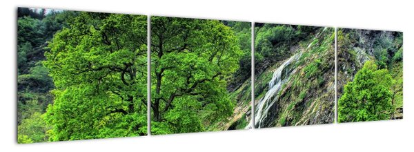 Obraz vodopádu (Obraz 160x40cm)