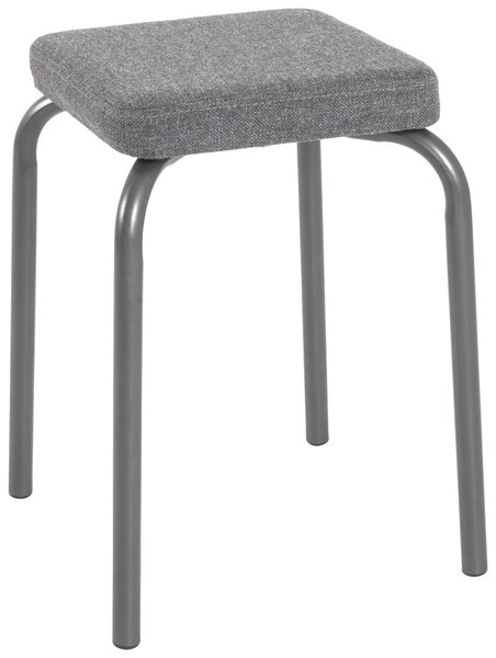 STOHOVATEĽNÝ STOLČEK, kov, textil, 36/49/36 cm Carryhome - Kreslá