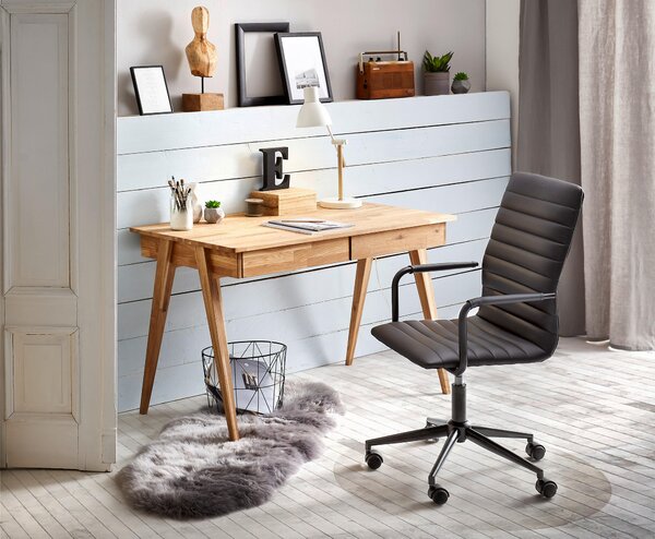 PÍSACÍ STÔL, divoký dub, 120/65/76 cm Linea Natura - Kancelárske stoly