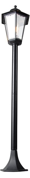 Inteligentný vonkajší stojaci lampáš čierny 120 cm vrátane WiFi ST64 - New Orleans