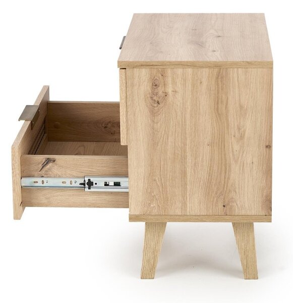 Halmar Nočný stolík BORNEO dub artisan